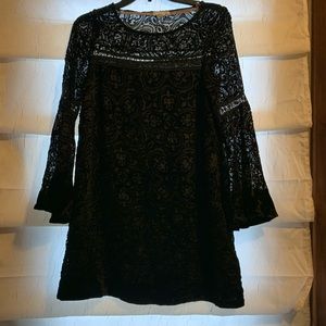 Black size Small velvet dress